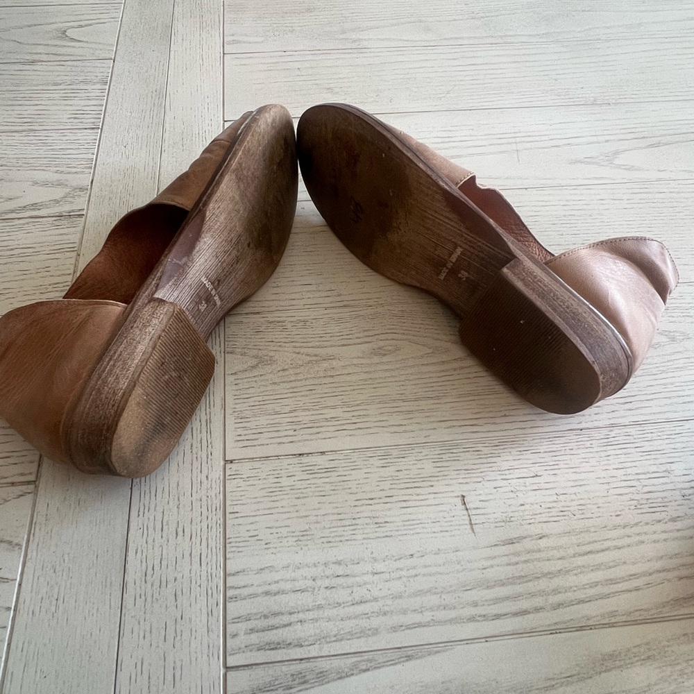 Free People Brown Leather Sandals - Picture 3 of 5